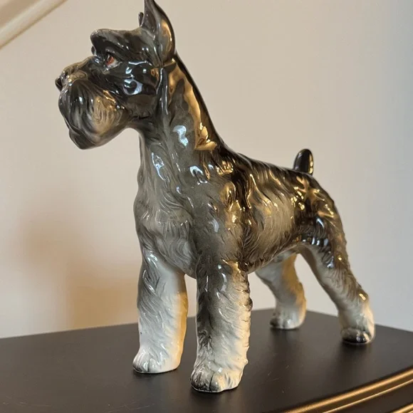 Vintage Shafford Japan Schnauzer Figurine Model #160 - Picture 4 of 12